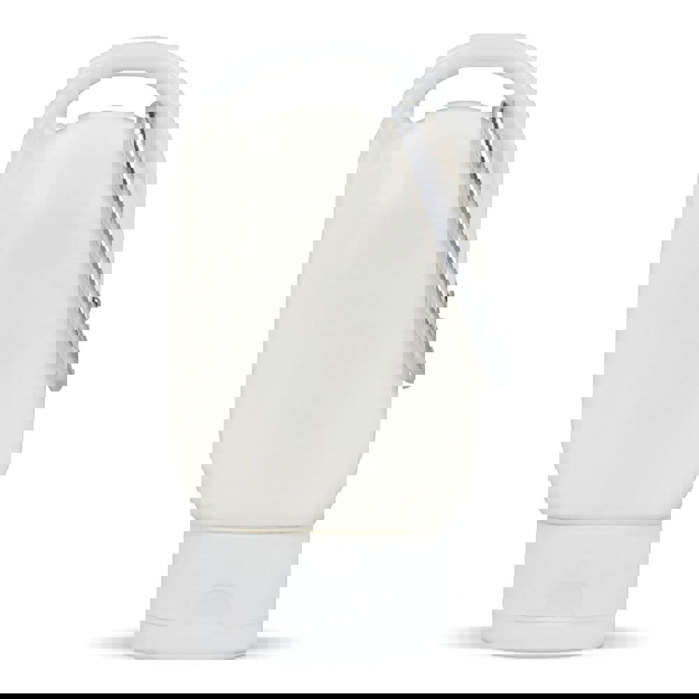 Sonnenschutzlotion mit Karabiner SPF30 aus recyceltem Material - weiss