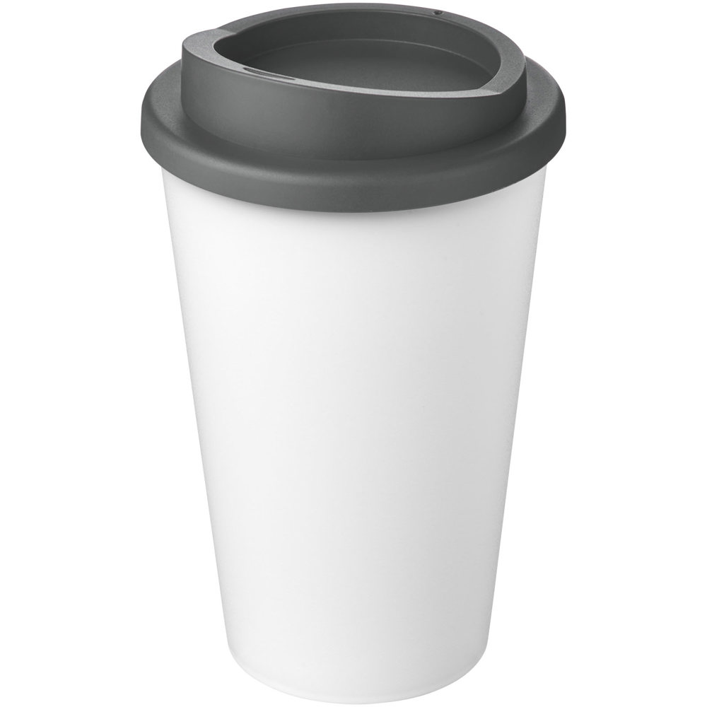 Americano® Eco 350 ml recycled tumbler - White, Grey
