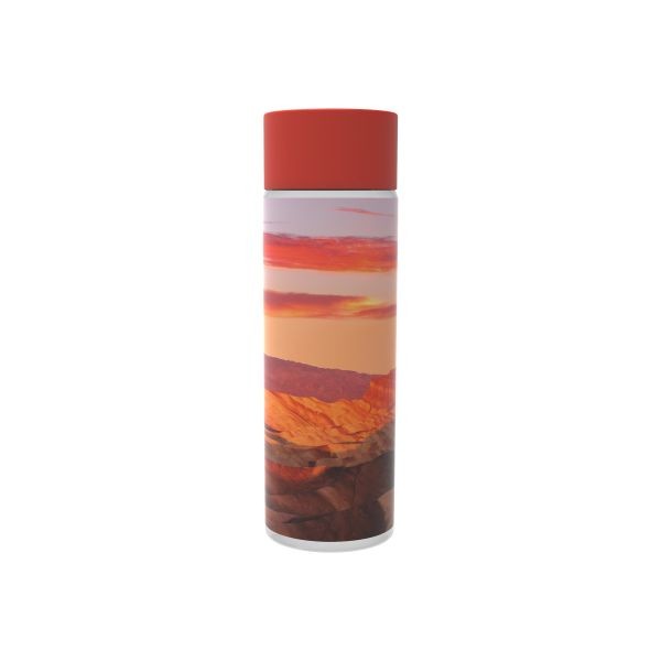 H2O Bottle- Rood- 500 ml