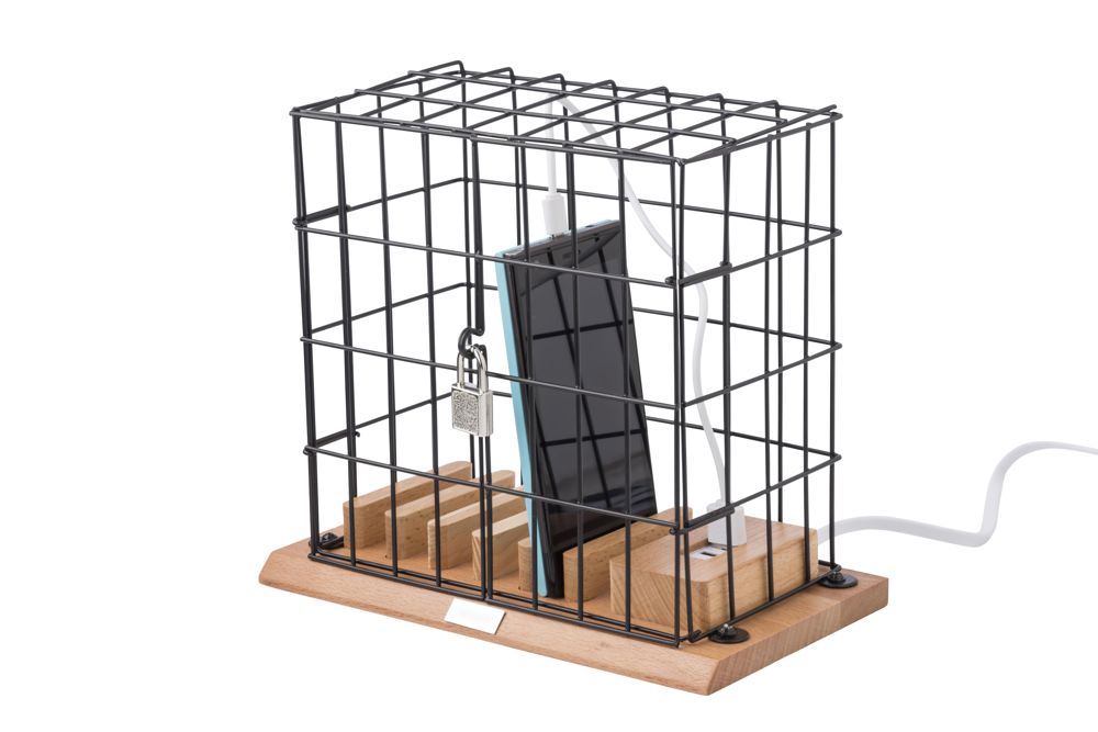 Aluminium mobile phone holder Adam