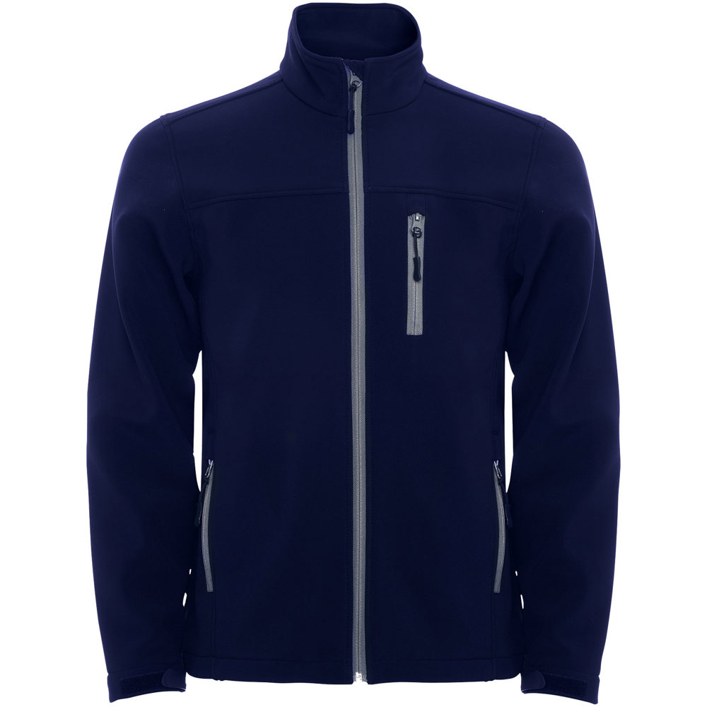 Antartida kids softshell jacket - Navy Blue