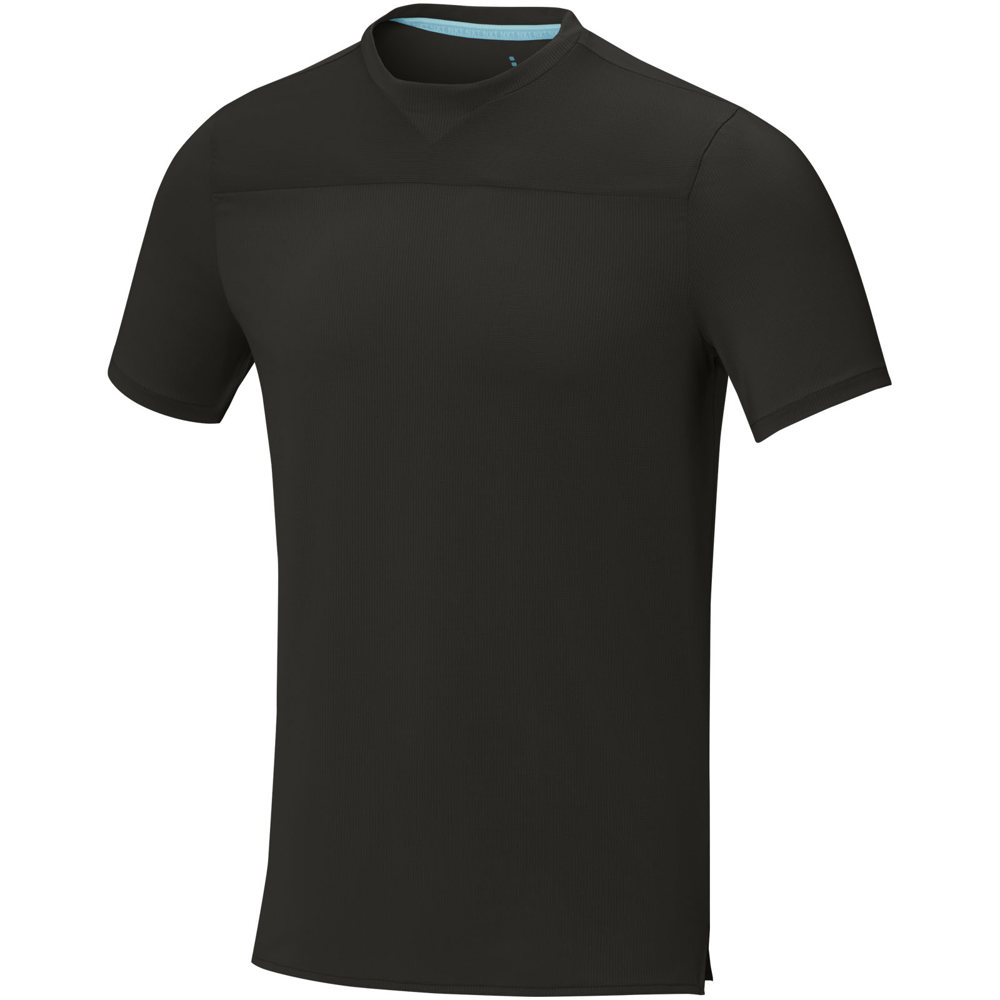 Borax Cool Fit T-Shirt aus recyceltem GRS Material für Herren - schwarz