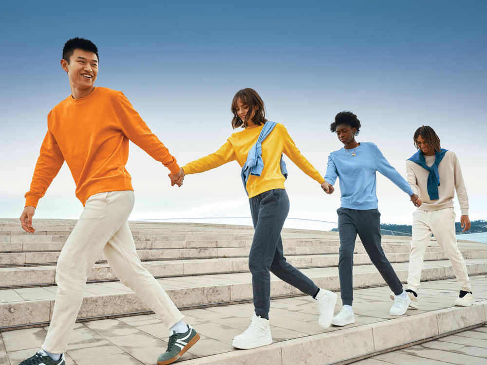 IQONIQ Etosha lightweight recycled cotton crew neck