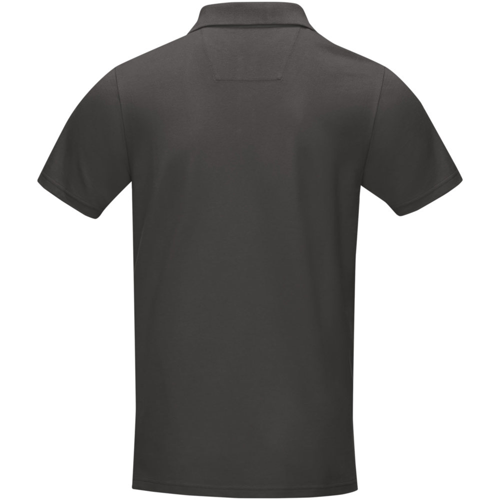 Graphite short sleeve men’s organic polo