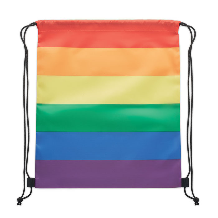 BOW - Rainbow RPET drawstring bag