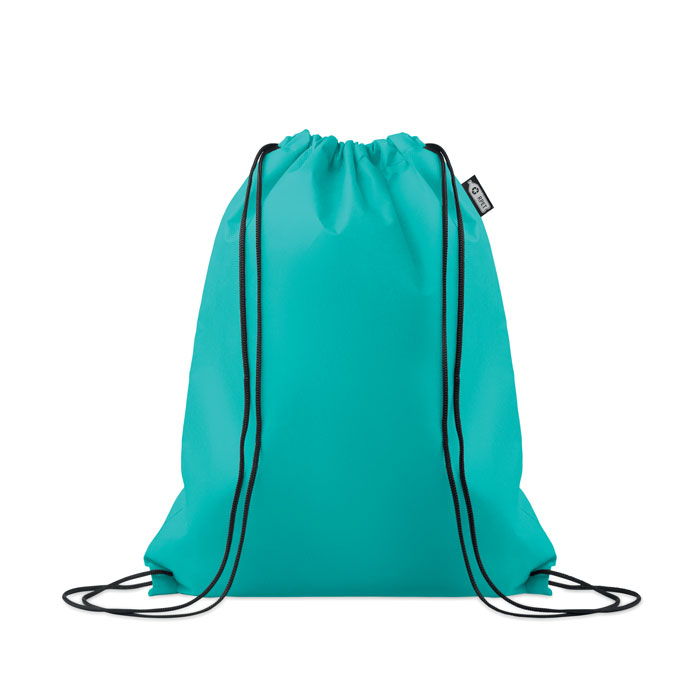 DAFFY RPET - Drawstring bag RPET non-woven - Turquoise