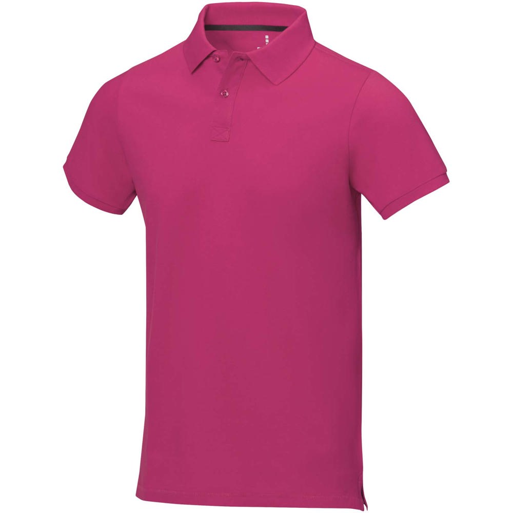 Calgary short sleeve men's polo - Magenta