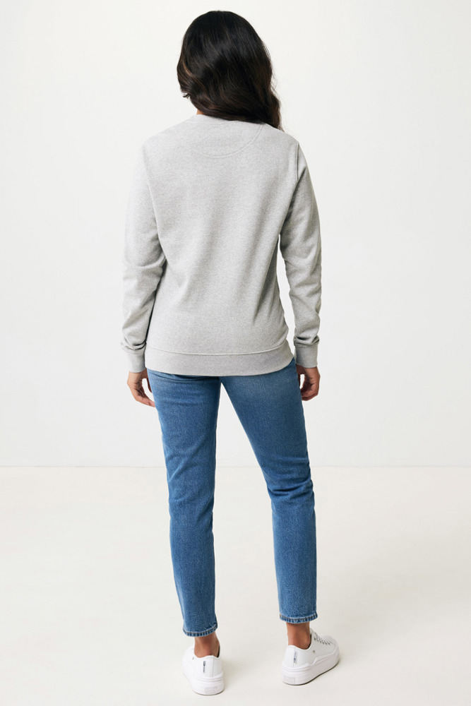 IQONIQ Denali recycled cotton crew neck undyed