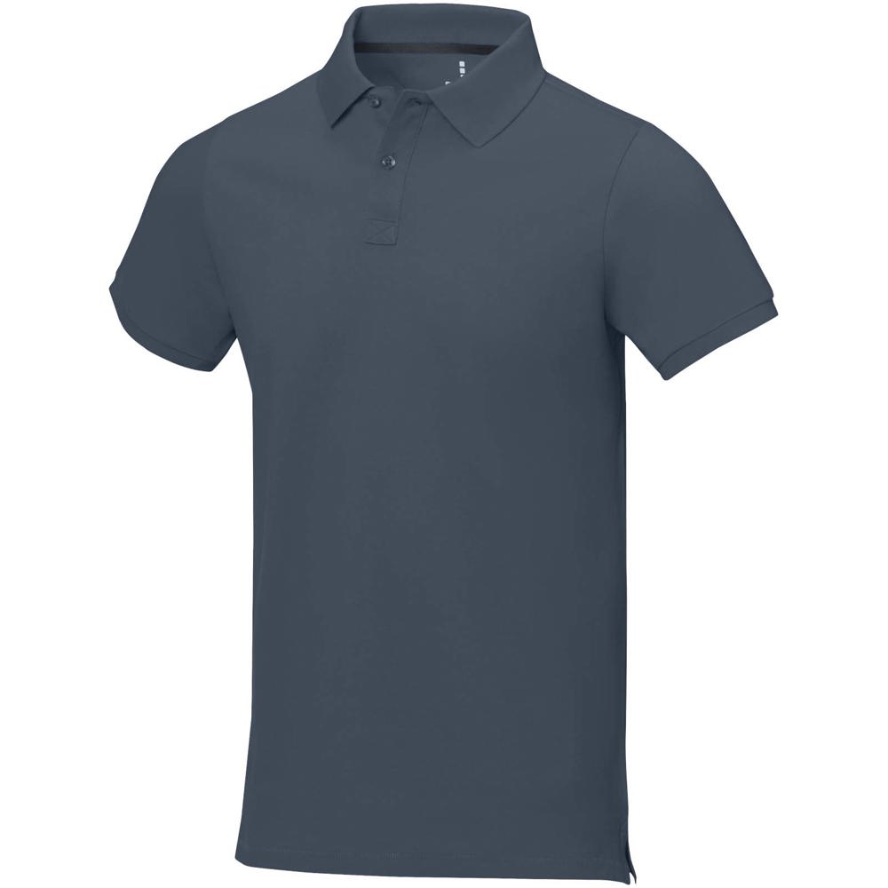Calgary short sleeve men's polo - Hale Blue