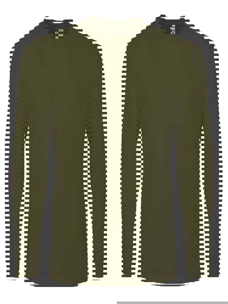 BS Evolution long sleeve t-shirt, 160 gr/m² - Olive Green