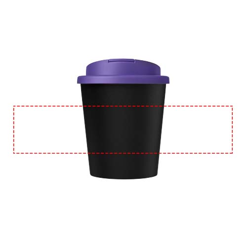 Americano® Espresso Eco 250 ml recycled tumbler with spill-proof lid 