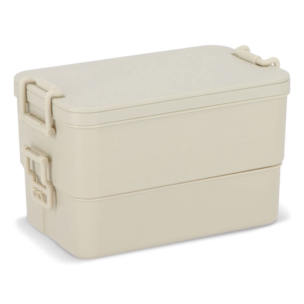 Double layer Lunch Box with Cutlery