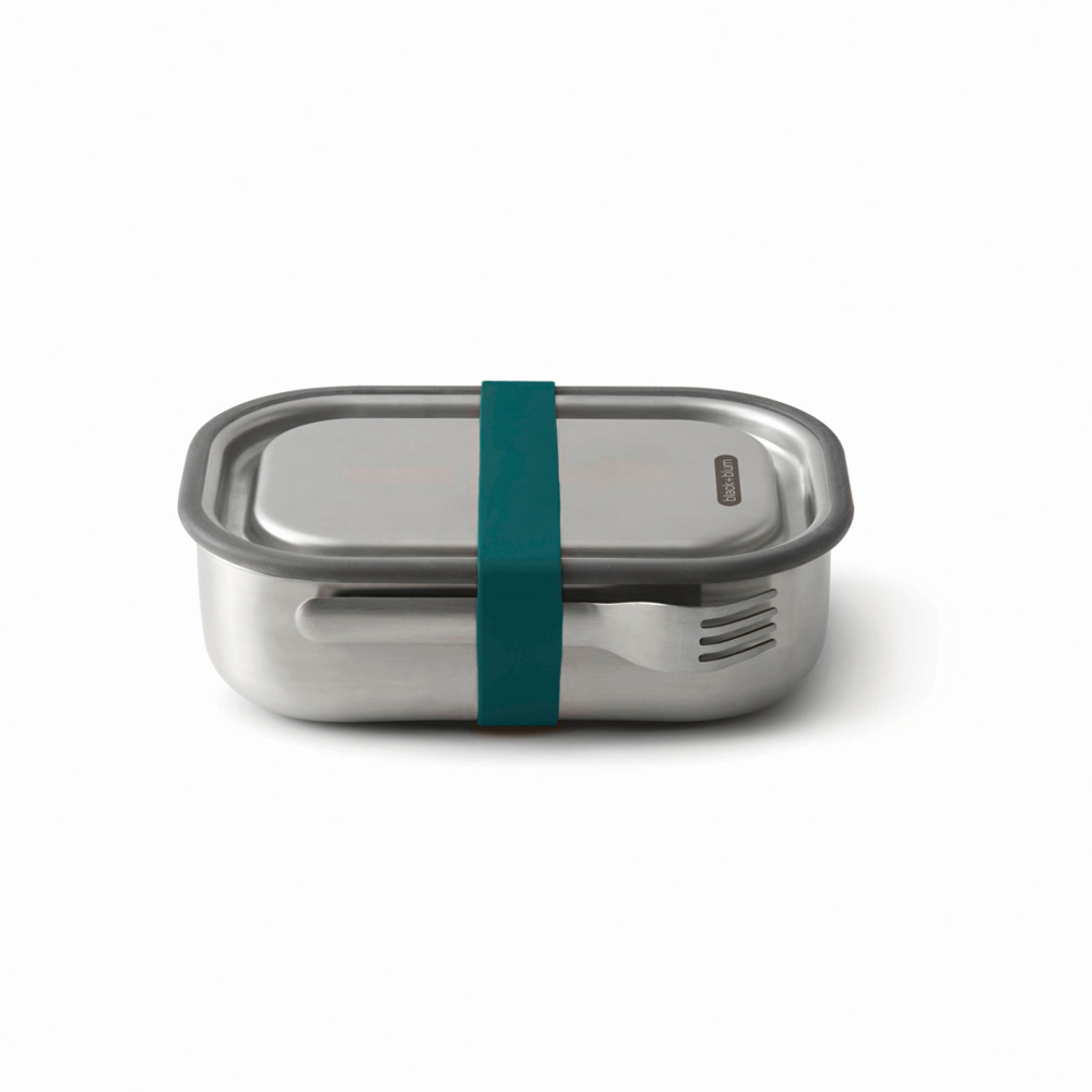 Black+Blum Stainless Steel Lunch Box Large - turquoise (± PMS 315U)