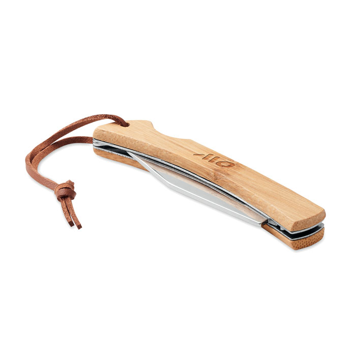 MANSAN - Foldable knife in bamboo