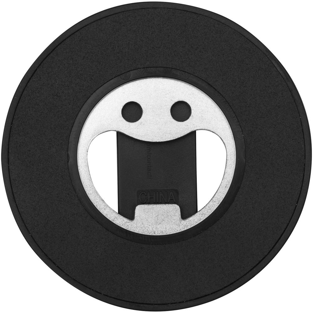 Ain recycled plastic magnetic phone stand with bottle opener 