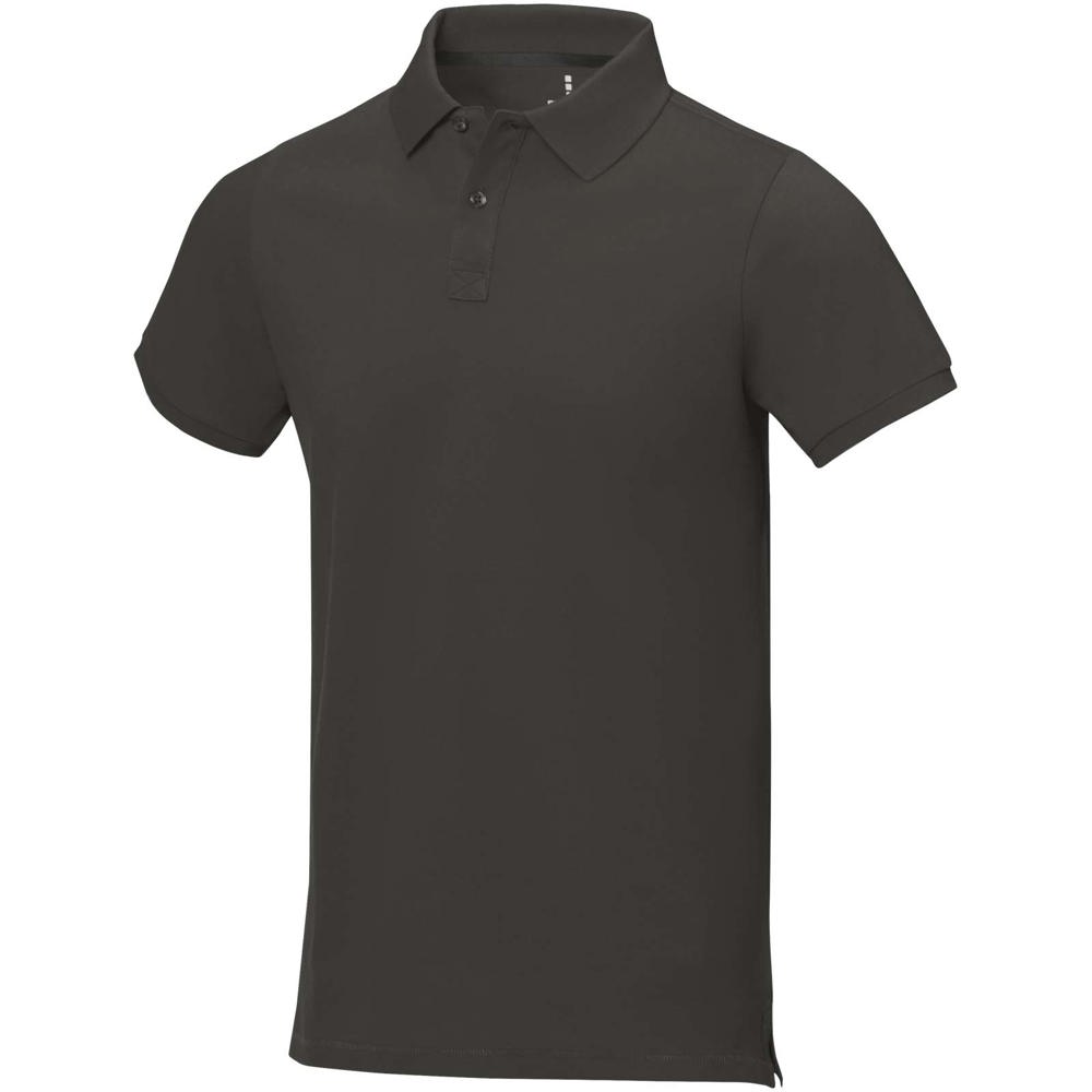 Calgary short sleeve men's polo - Anthracite