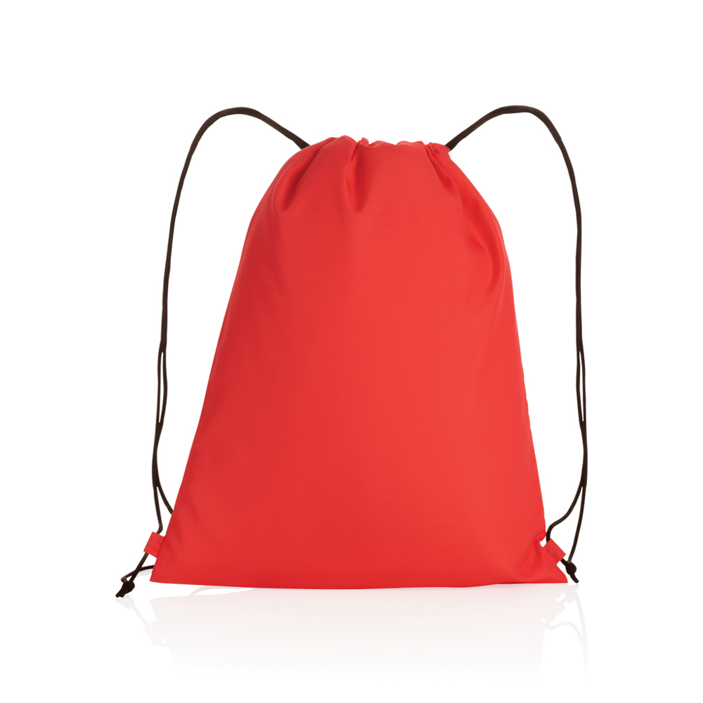 Impact AWARE™ RPET 190T drawstring bag - red (± PMS Red 032)