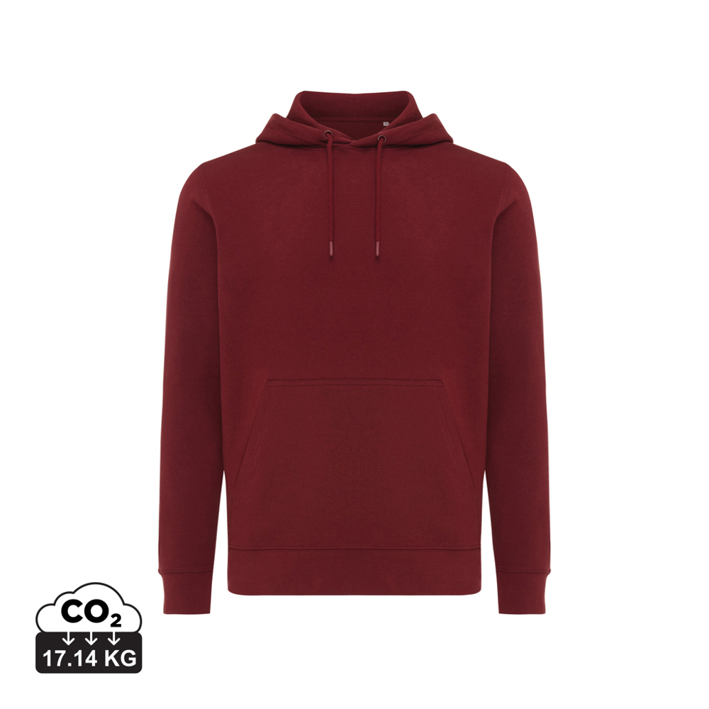 IQONIQ Rila lightweight recycled cotton hoodie