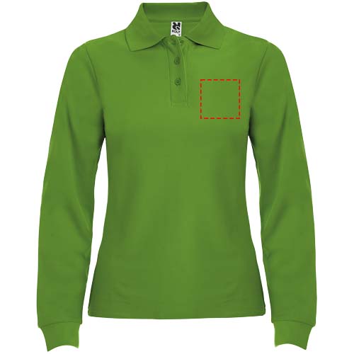 Estrella long sleeve women's polo