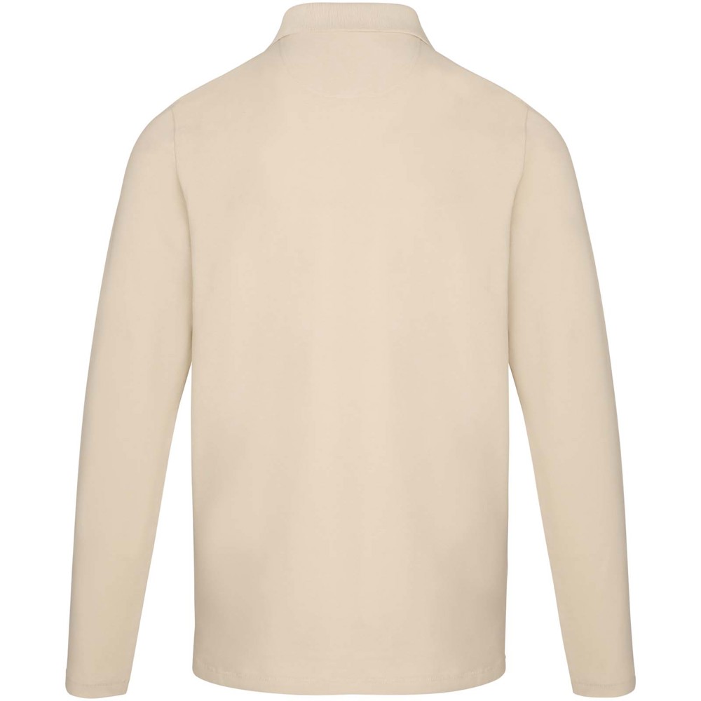 Calgary 180 g/m² herenpolo met lange mouwen