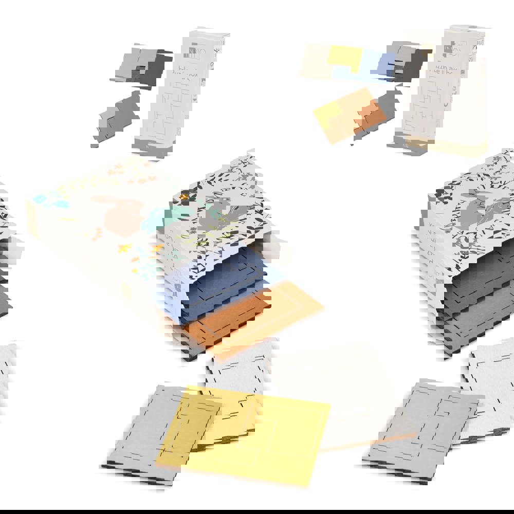 InSideOut FSC Wooden Matchbox think IQ puzzle