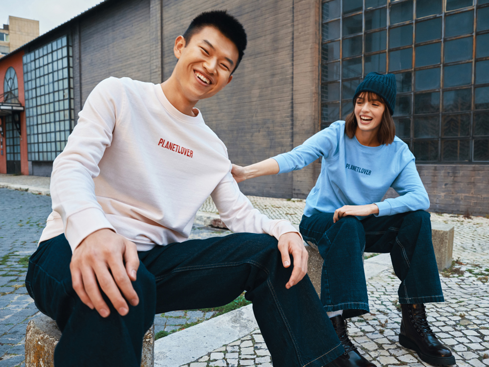 IQONIQ Etosha lightweight recycled cotton crew neck