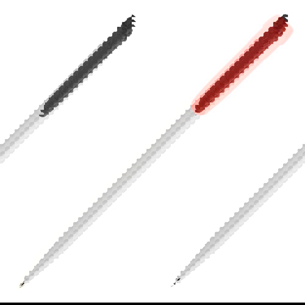 Ball pen Pier hardcolour - White / Red