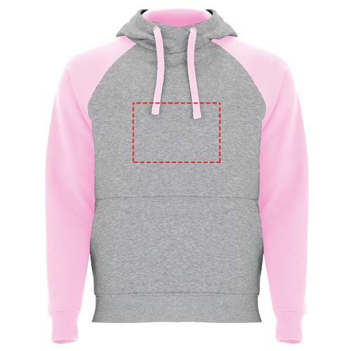 Badet kids two-tone hoodie