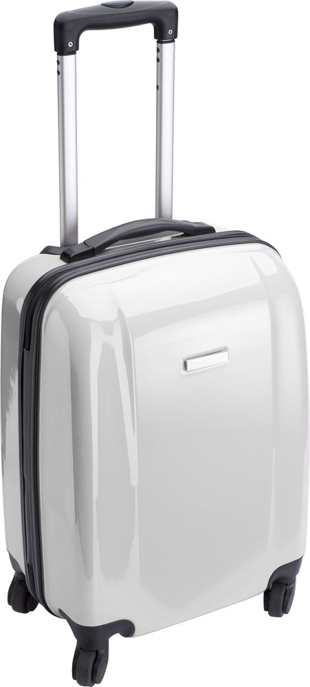 PC and ABS trolley Verona - White