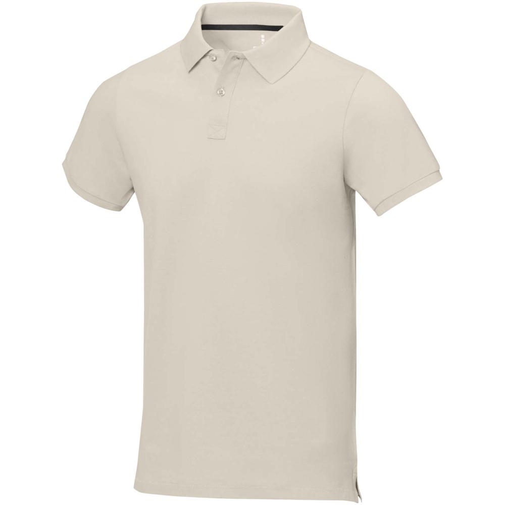Calgary short sleeve men's polo - Sandstone