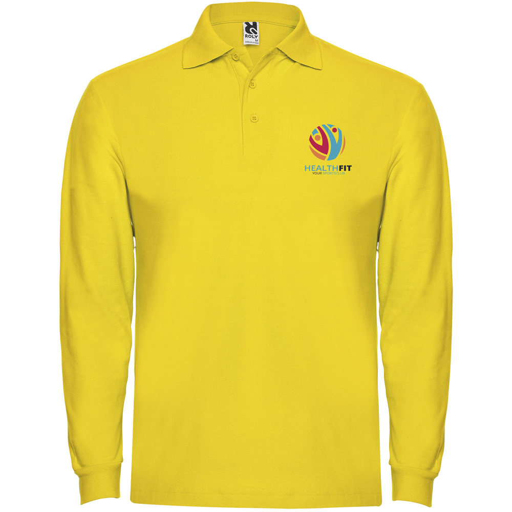 Estrella long sleeve men's polo