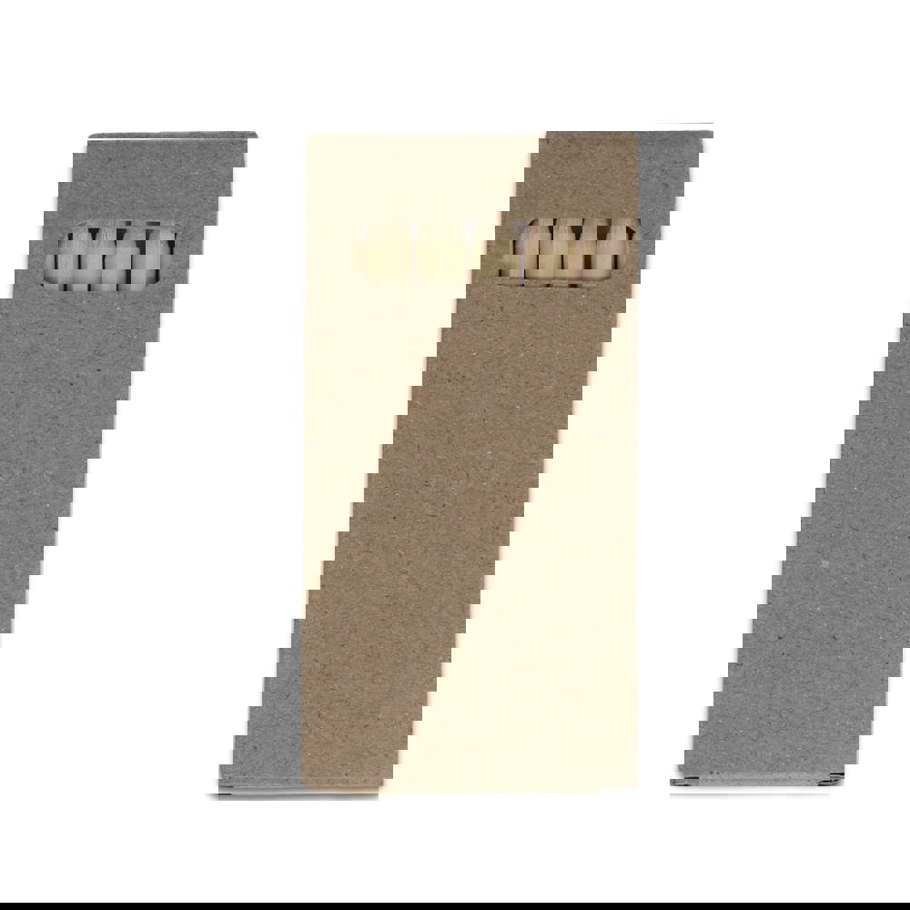 6 colouring pencils in kraft box