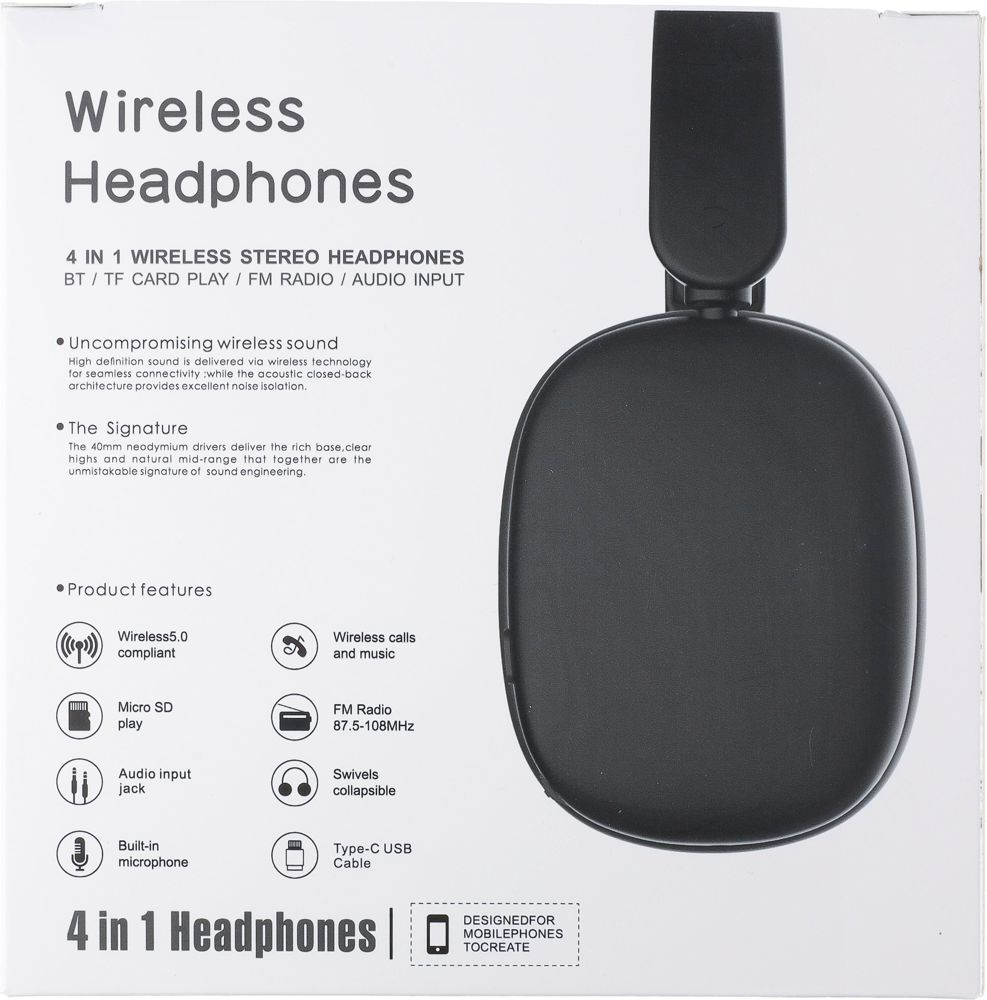 ABS wireless headphone Janice