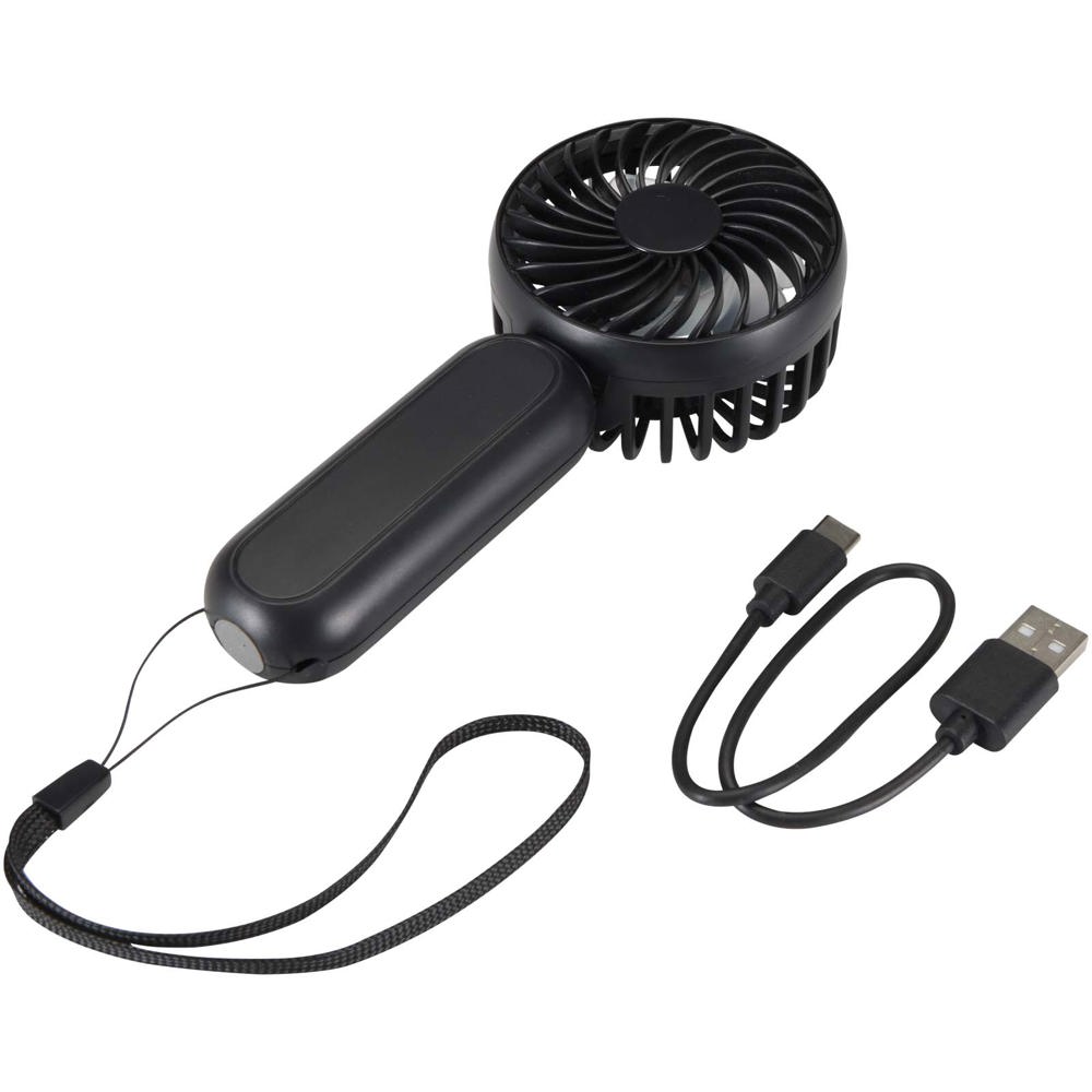 Aervia draagbare ventilator van gerecycled plastic