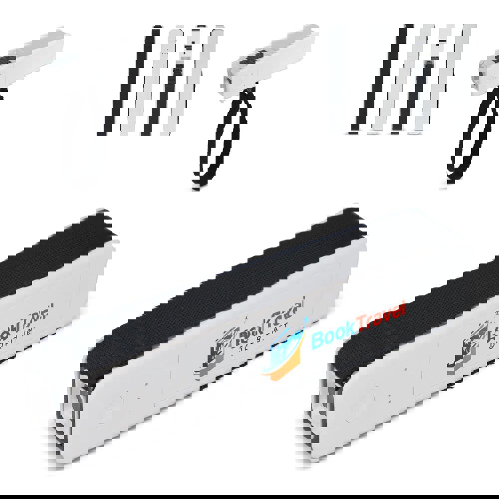 5-in-1 Travel Powerbank 2600 mAh - Lugage Scale - Flashlight - Ruler - Temperature Meter