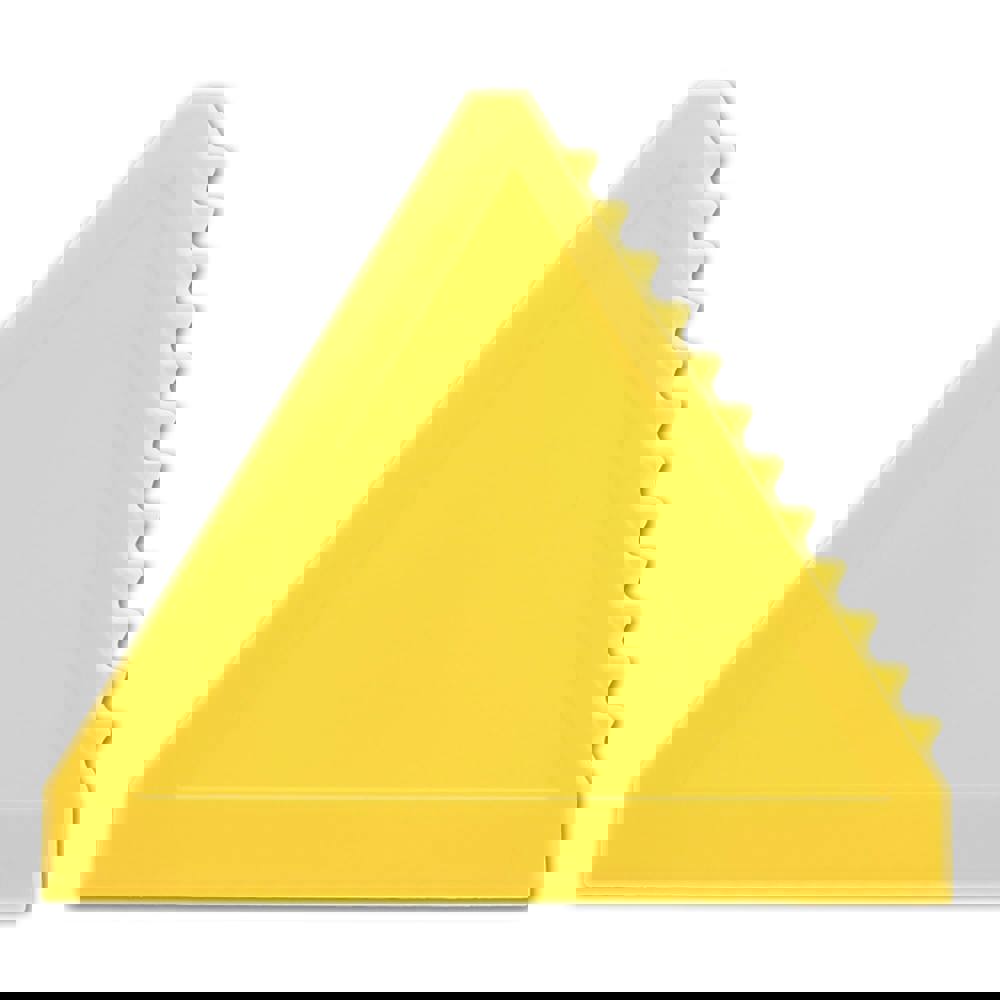 Ijskrabber driehoek - geel