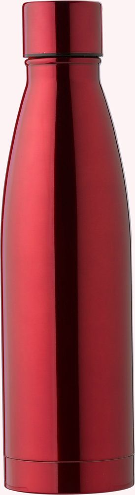 Doppelwandige Trinkflasche aus Edelstahl Marcelino - Rot