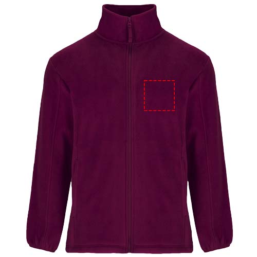 Artic men's full zip fleece jacket