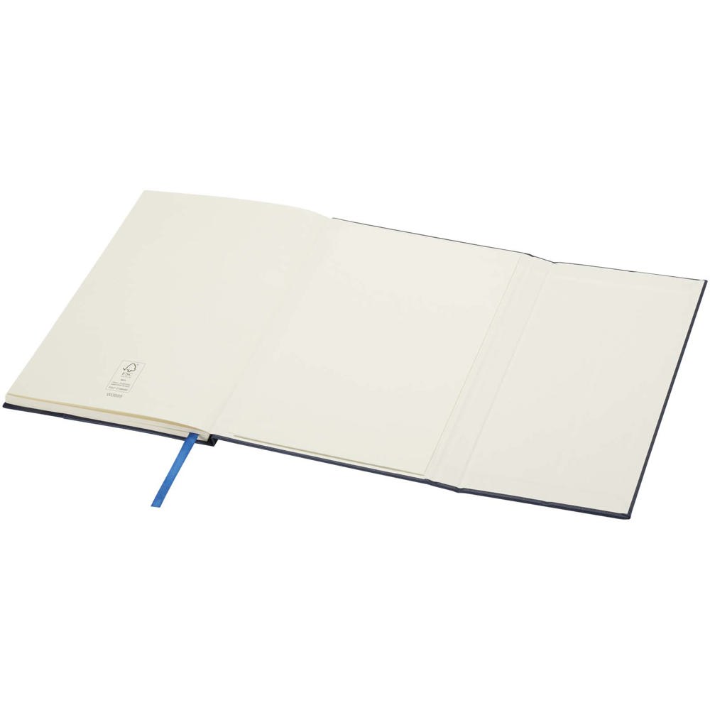 Alejandra A5 notitieboek met harde kaft van gerecycled gelamineerd leer