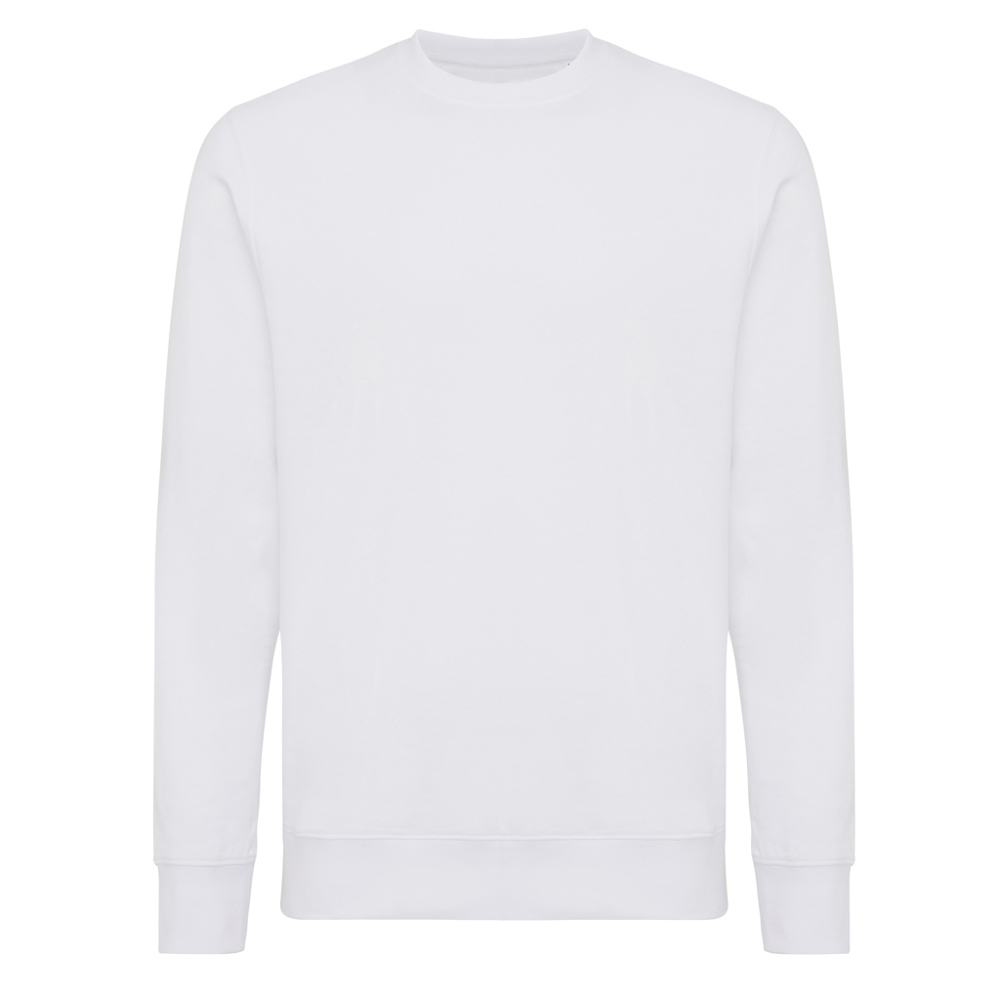 IQONIQ Etosha lightweight recycled cotton crew neck - recycled white (± PMS 11-0601 TCX)