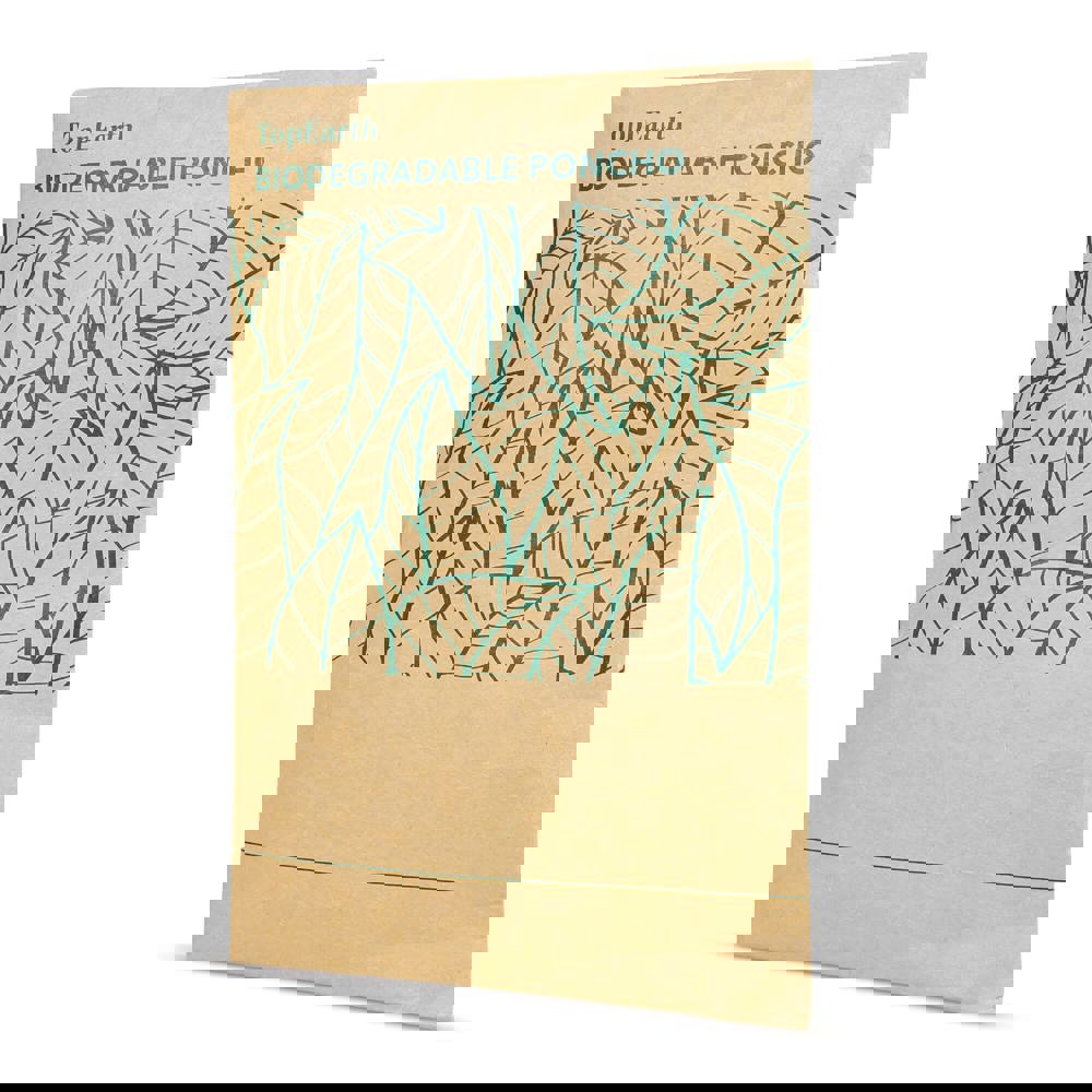 Biodegradable rain poncho