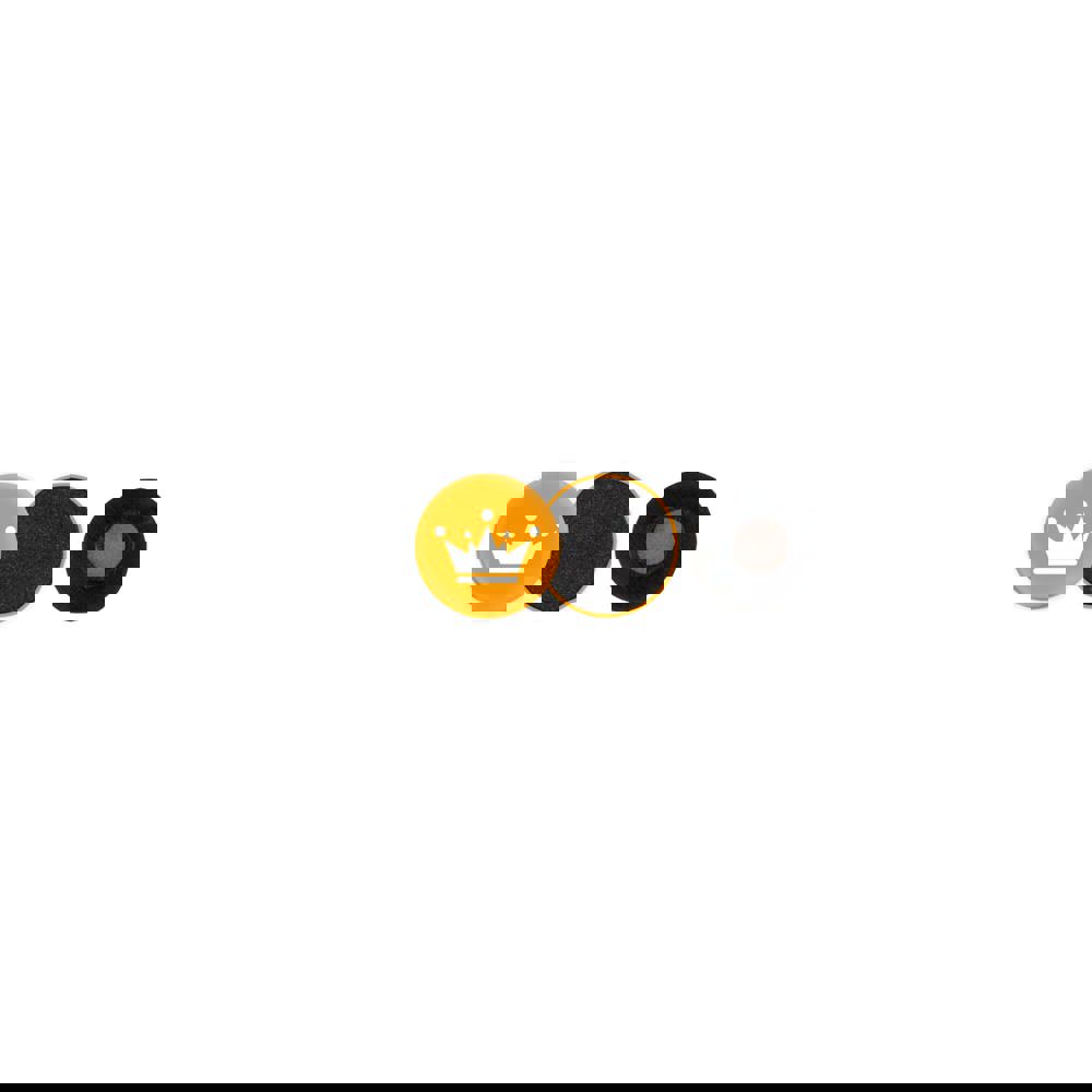 Metal button 25mm with clothing magnet