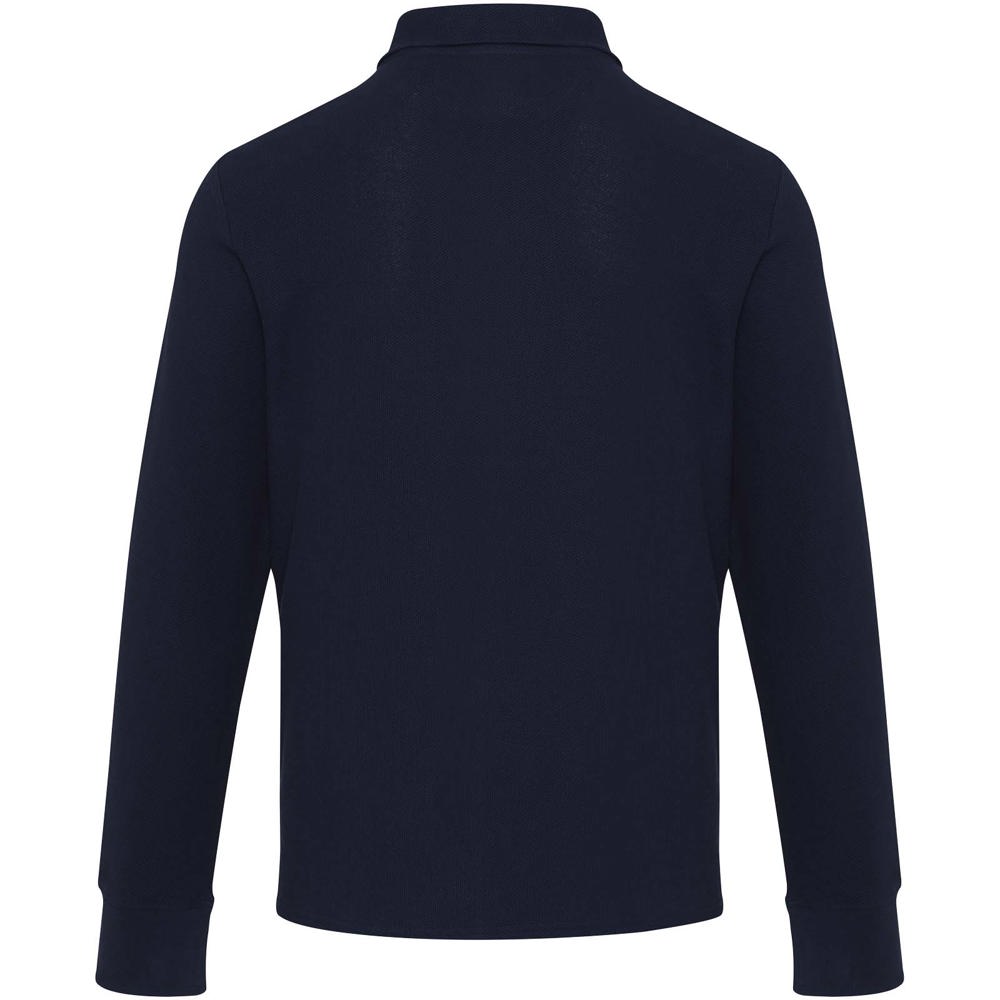 Apollo uniseks half-zip poloshirt met lange mouwen