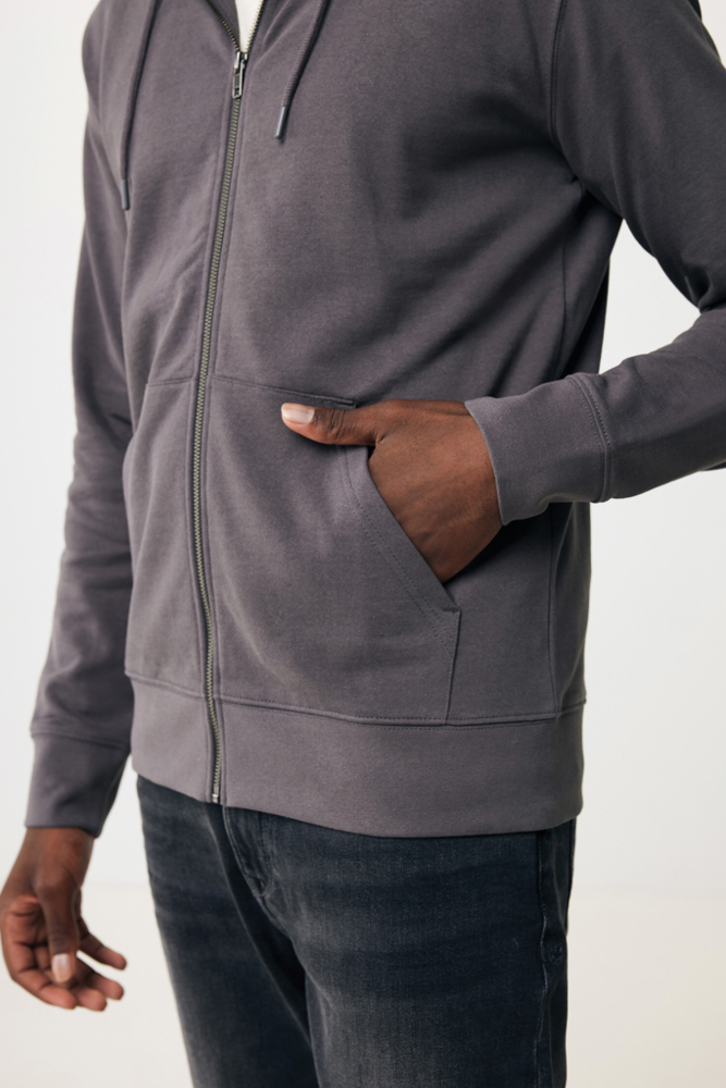 IQONIQ Abisko Zip-Kapuzenpullover aus recycelter Baumwolle