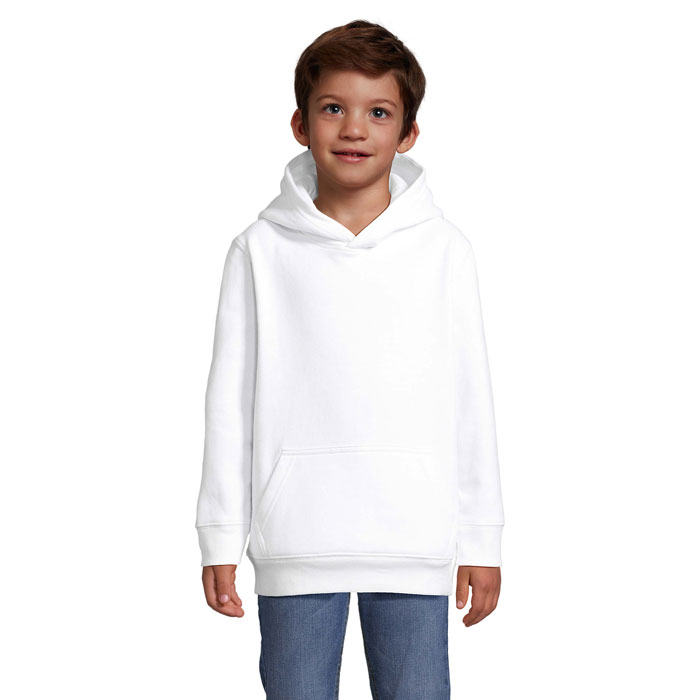 CONDOR KIDS - CONDOR KIDS Hooded Sweat - White