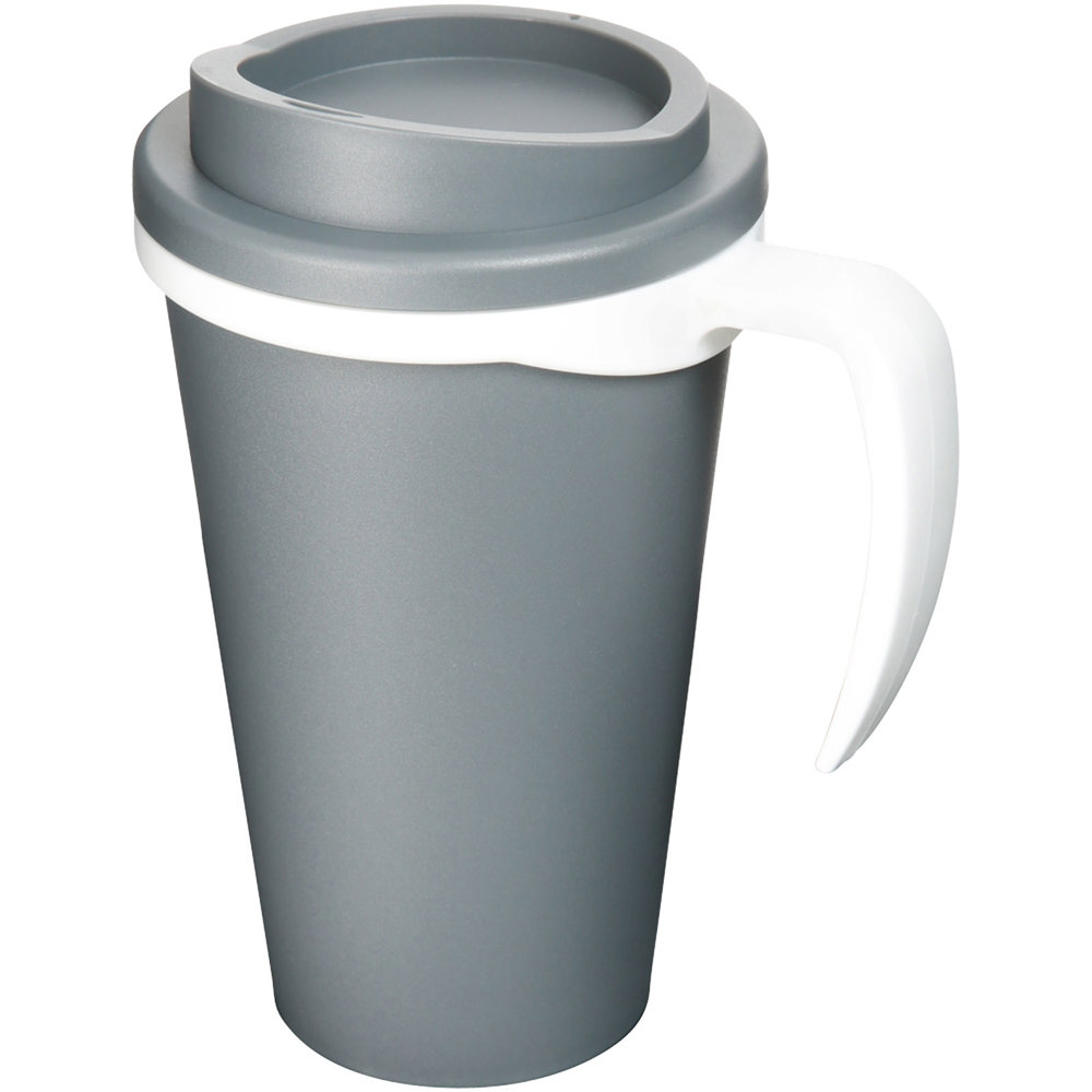 Americano® Grande 350 ml insulated mug - Grey, White