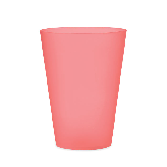 FESTA - Reusable event cup 300ml - Transparent red