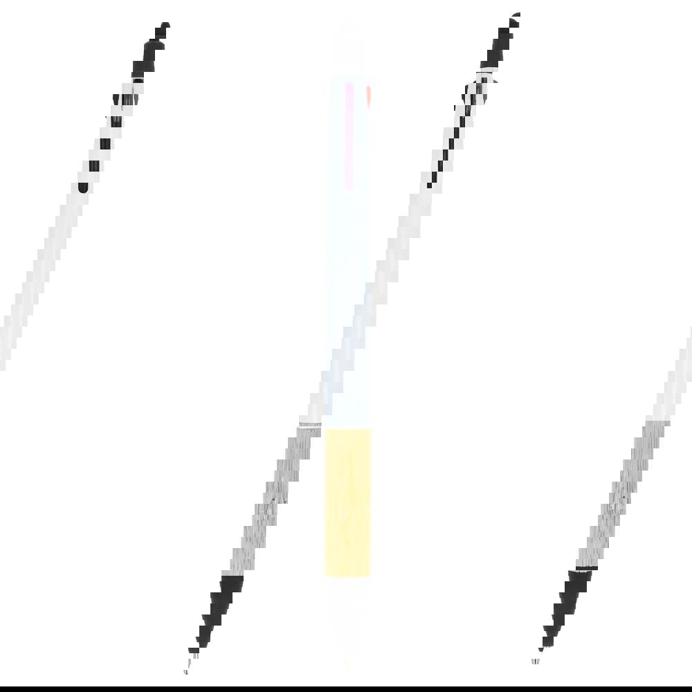 3-colour pen with bamboo grip