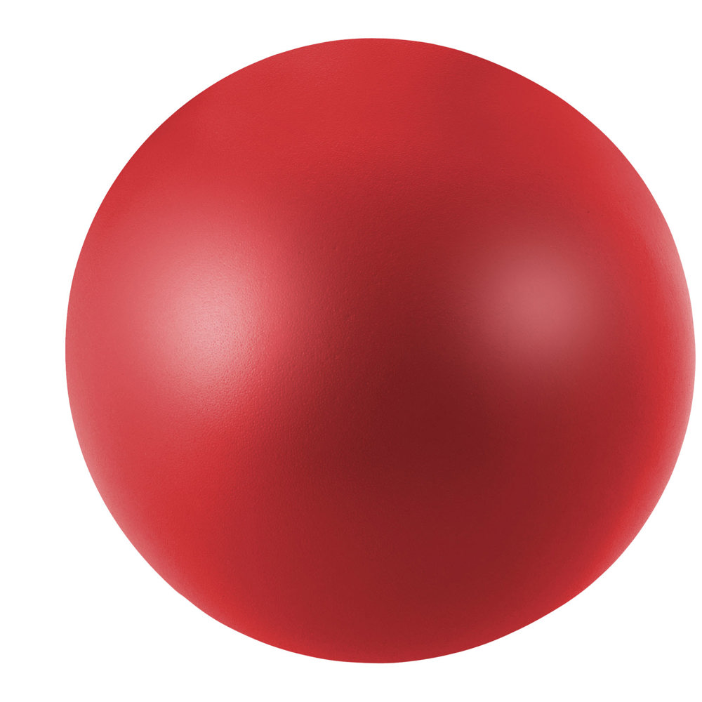Cool runder Antistressball - rot