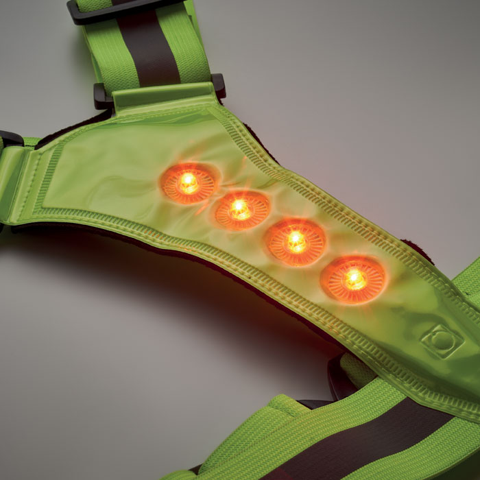 ROUNDVISIBLE - Reflective body belt with LED
